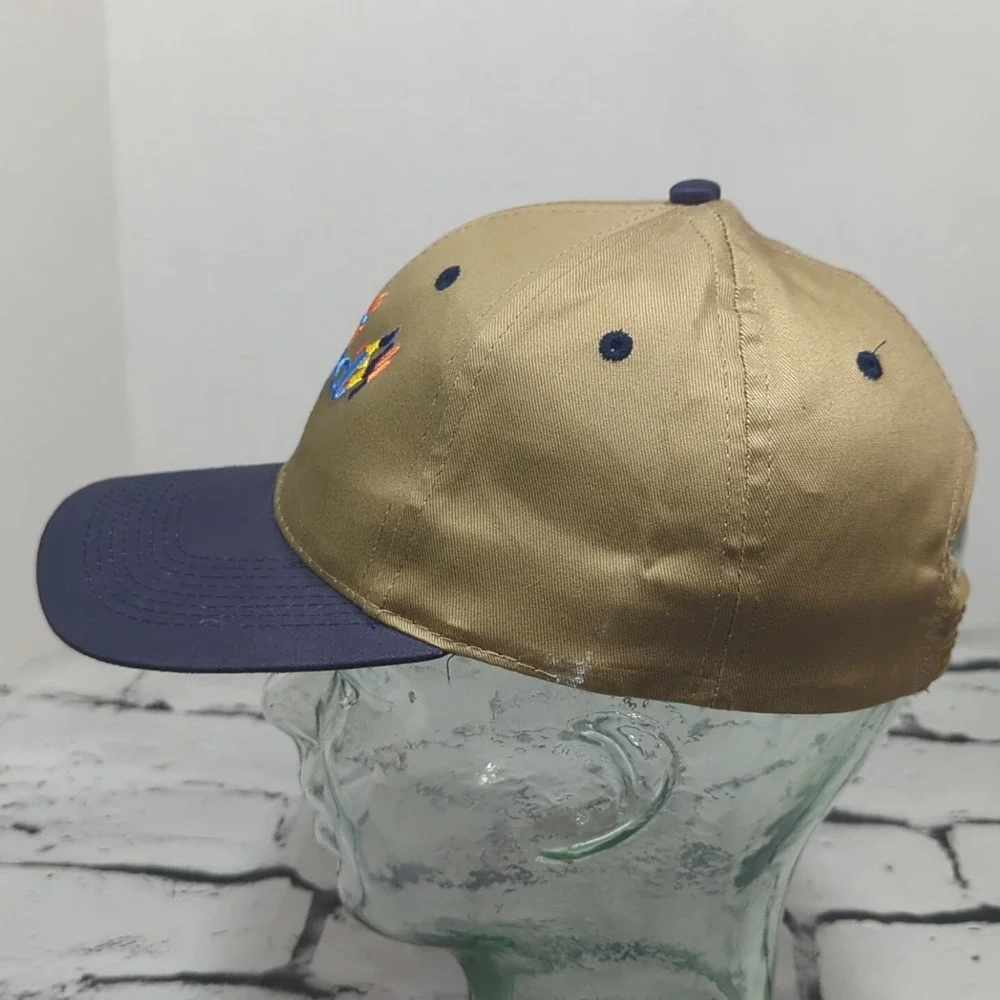 Ford Beige With Bright Logo Snapback Hat Adjustable Ball Cap
